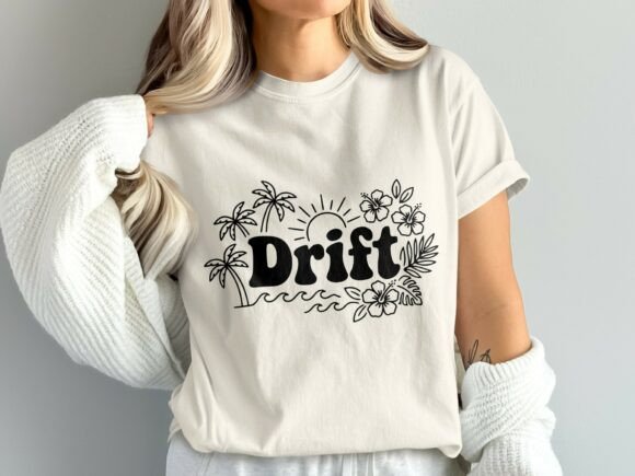 Drift SVG PNG Retro Summer Beach Review