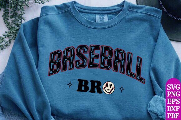 Retro Baseball Bro SVG Review