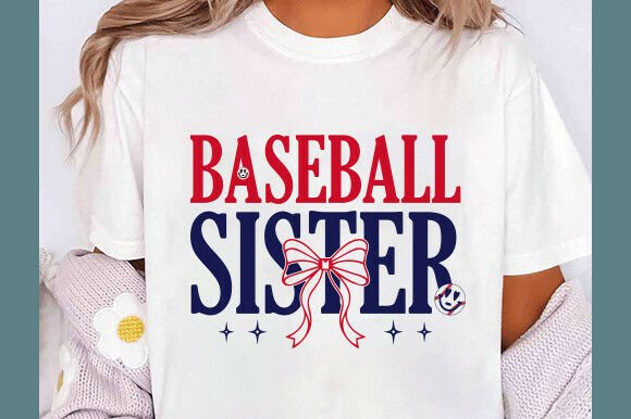 Retro Baseball Sister Svg, Game Day Svg Review