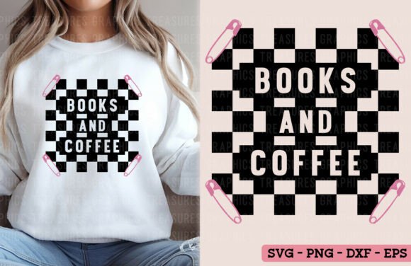 Retro Book Lover SVG Review: Coffee & Pages