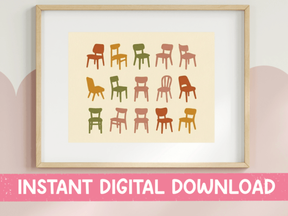 Retro Chair Collection SVG Review