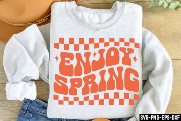Retro Enjoy Spring SVG Review