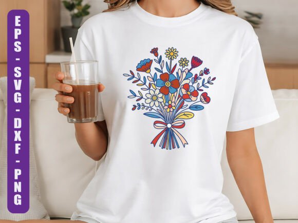 Retro Floral Bouquet SVG Review