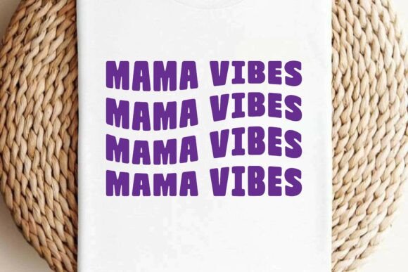 Retro Mama Vibes Svg T-shirt Design Review