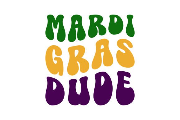 Retro Mardi Gras SVG PNG T-Shirt Design Review