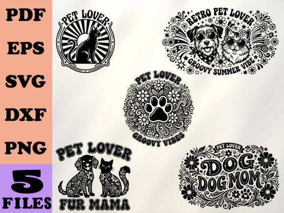 Retro Pet Lover SVG Bundle Review