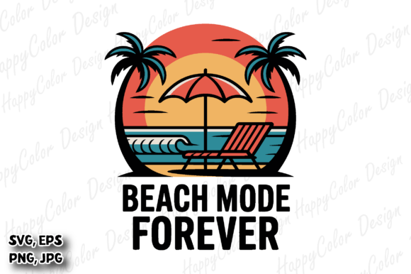 Retro Summer Sunset SVG Review