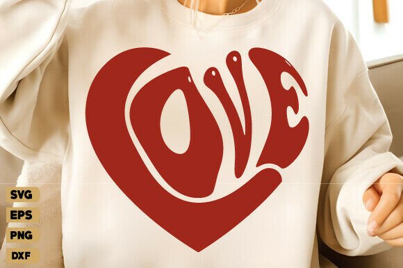Review: Retro Love Heart SVG, Valentine s Png